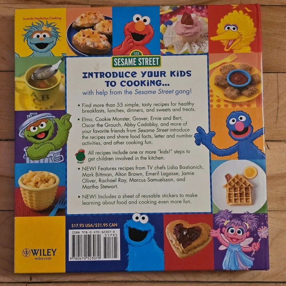 Sesame Street C is for Cooking Recipes From the Street Cookbook Susan McQuillan